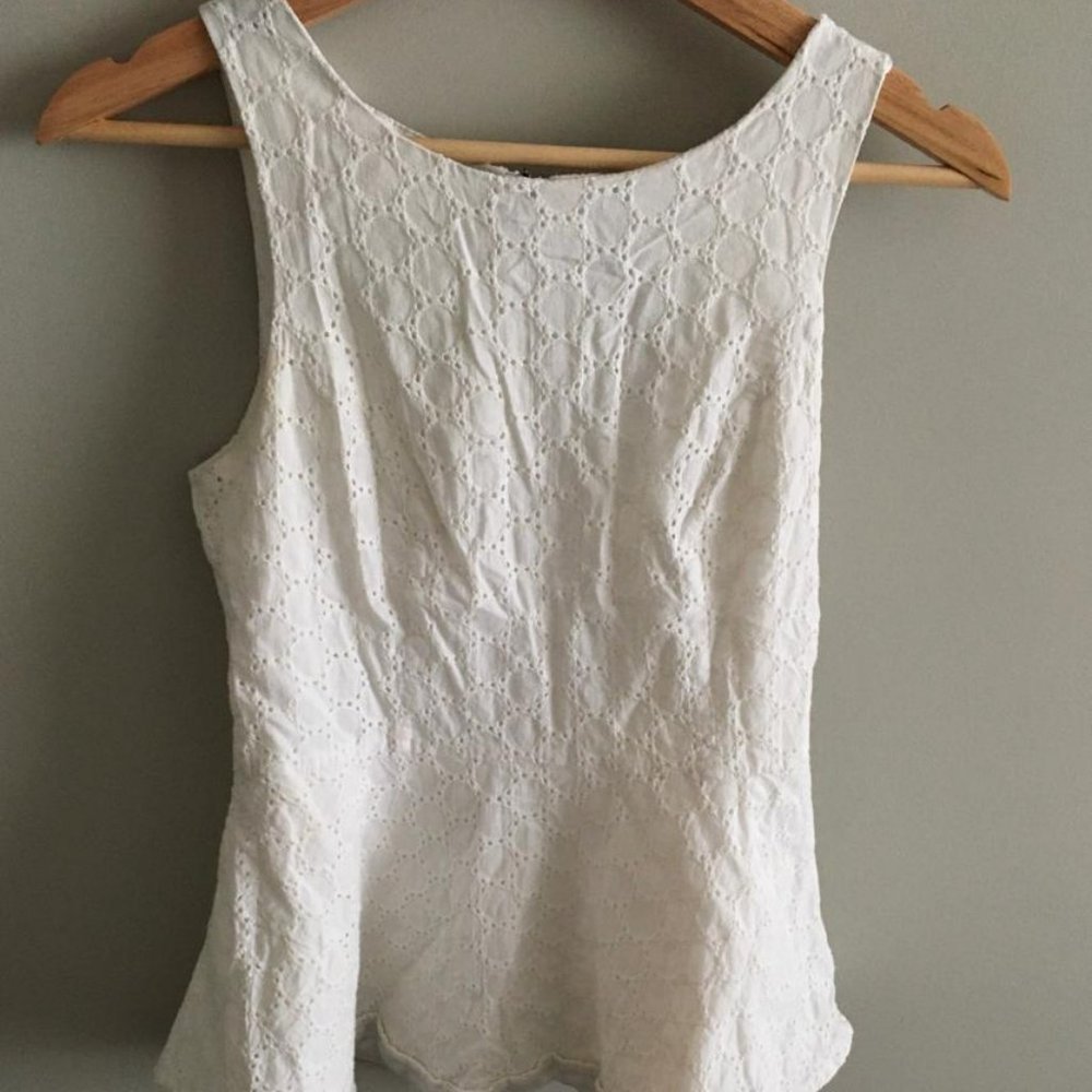 Kensie White Blouse